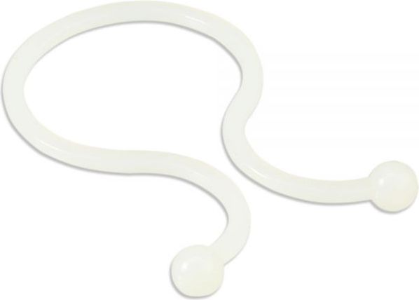 Organizer InLine Linka zaciskowa Biały 100 sztuk (59966S)