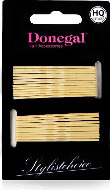 Donegal Wsuwka do włosów HQ 5cm beżowa 24szt 5092