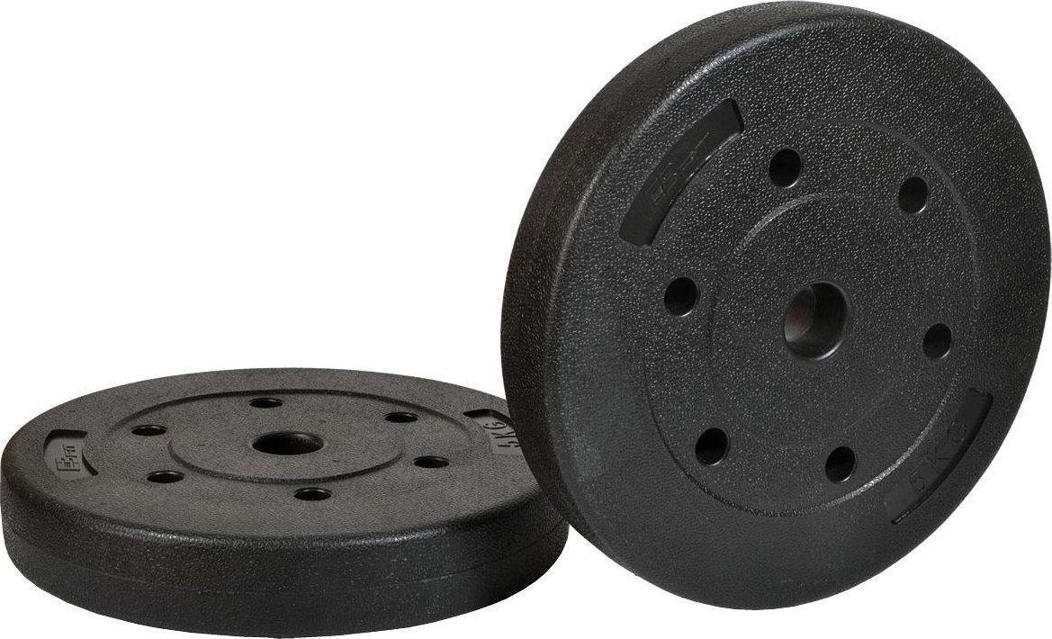 Eb Fit obciążenie betonowe 5 kg FI 28 kolor czarny