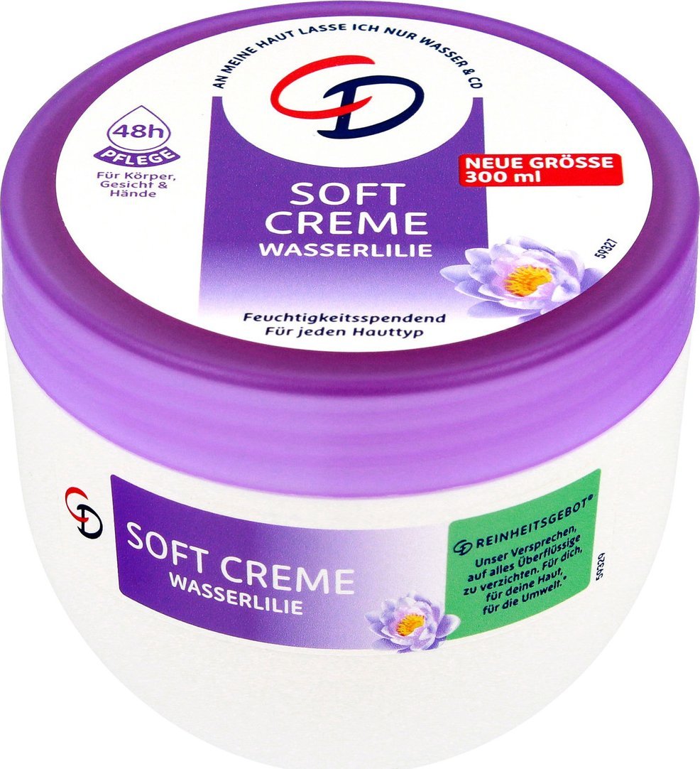 Art.rozne MK CD Krem nawilżający do ciała lilia wodna 300ml