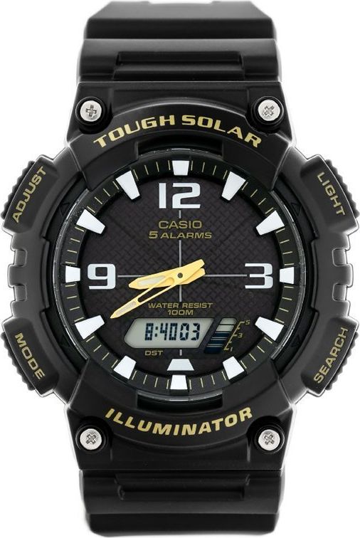Zegarek Casio ZEGAREK MĘSKI CASIO AQ-S810W 1BV (zd044c) - SOLAR POWERED