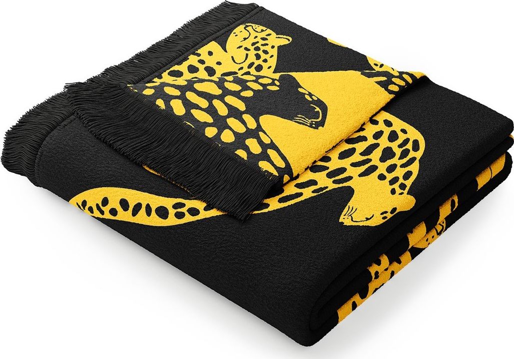 AmeliaHome KOC BAWEŁNIANY ZARIA CHEETAH 150X200