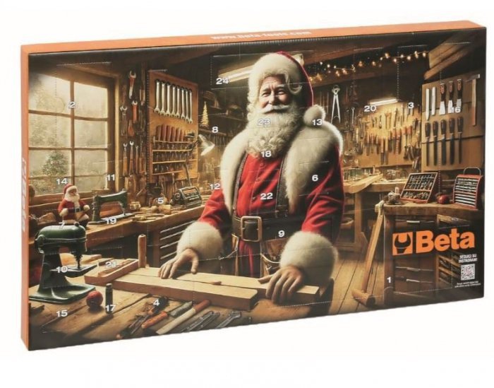 Kalendarz adwentowy BETA z narzędziami