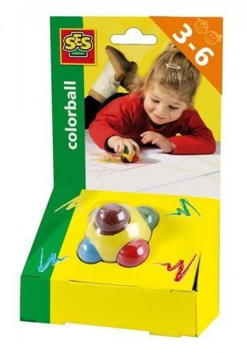 SES Pierwsza kredka - 6 kolorów w kuli - 192543