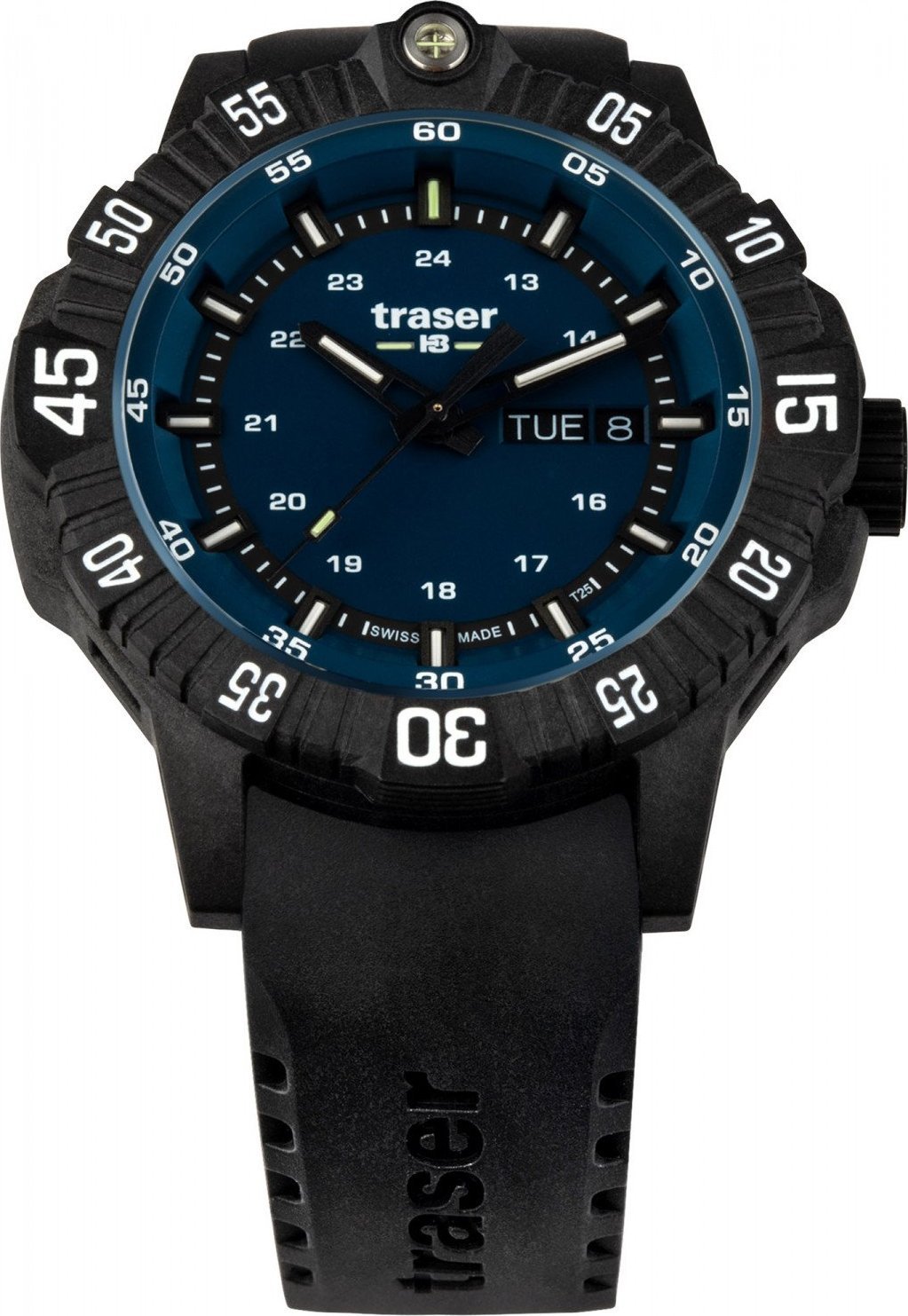 Zegarek Traser Zegarek męski Traser TS-110725 czarny