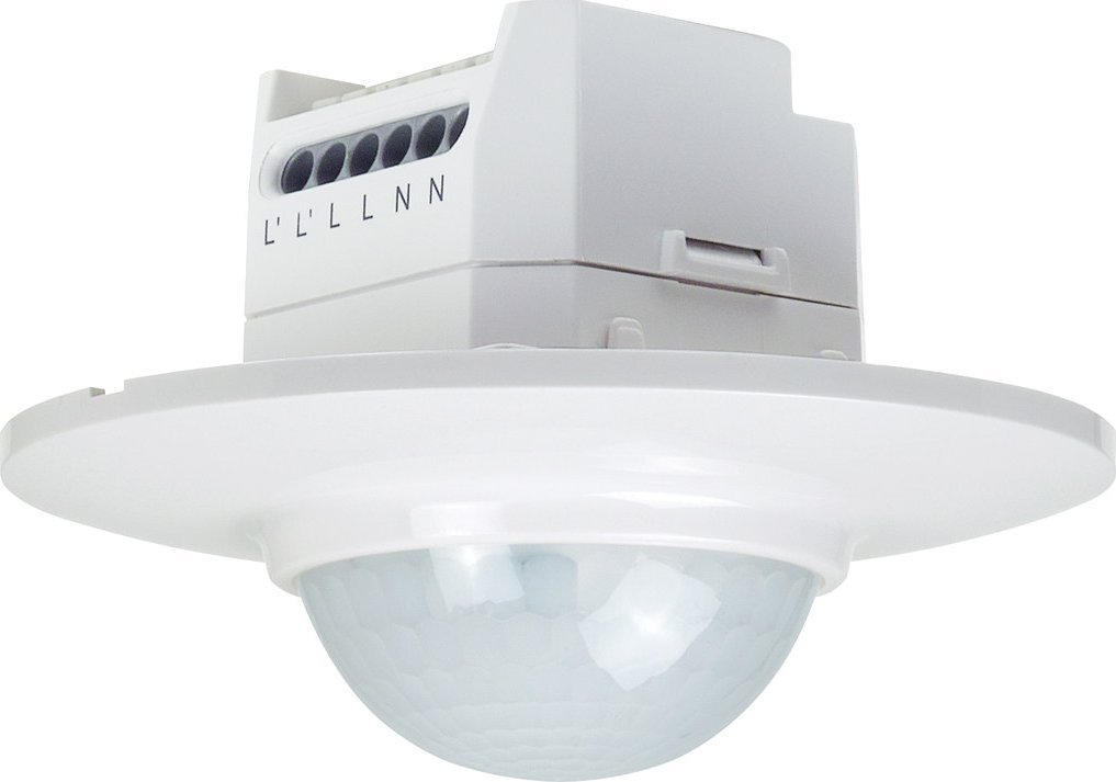 Niko Czujnik ruchu Swiss Garde 360 Presence nadrzędny, okrągły, biały, zasięg 16m, zakres 360, IP20