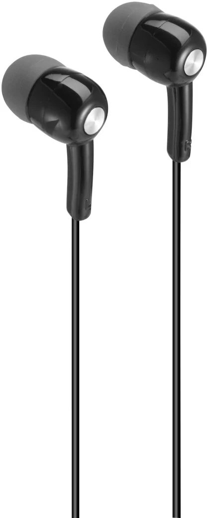 SŁUCHAWKI DOKANAŁOWE “GLOSS II“ CZARNE