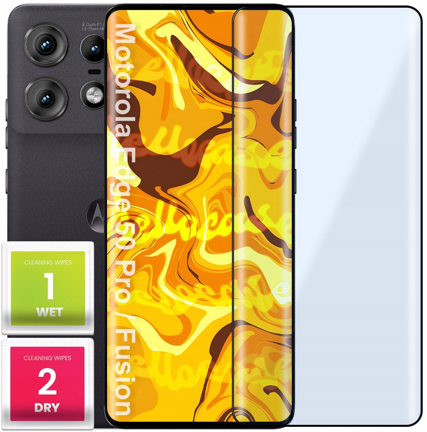 SZKŁO HARTOWANE DO MOTOROLA EDGE 50 PRO / FUSION PEŁNE NA CAŁY EKRAN SZYBKA