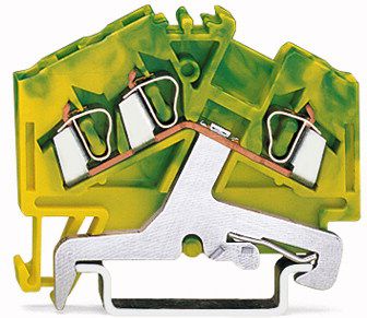 Wago Złączka 3-przewodowa 2,5mm2 żółto-zielona (280-637)