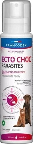 Francodex FRANCODEX Spray ECTO CHOC PARASITES pies kot 200 ml