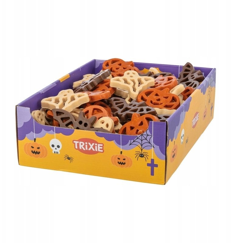 Zestaw przysmaków Halloween, nietoperz, duch, dynia, kurczak, 5-8 cm, 90 szt/OPAK