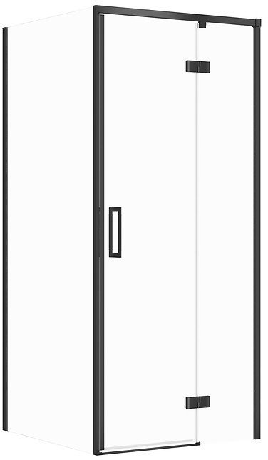 SET C97 KABINA LARGA ZAWIAS PRAWA CZARNA 80X90X195SZK TRANS WIR