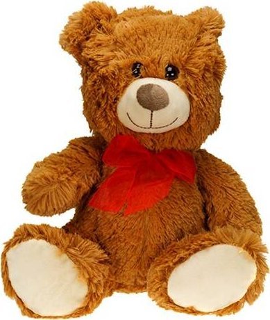 Carmotion Maskotka Teddy Pets Miś, brązowy, 28 cm