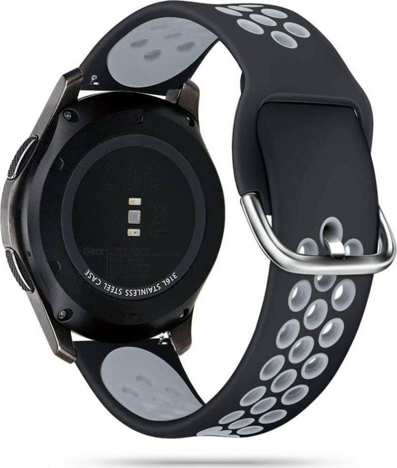 Tech-Protect TECH-PROTECT SOFTBAND SAMSUNG GALAXY WATCH 3 41MM BLACK/GREY