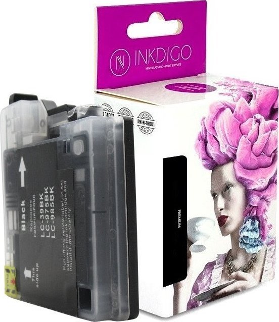 Tusz Brother Tusz INKDIGO do BROTHER LC985 Black