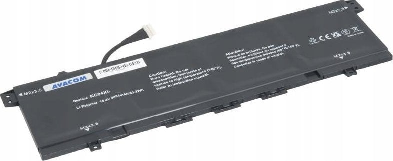 Bateria Avacom AVACOM baterie pro HP Envy 13-AG, AQ, AH Series KC04XL Li-Pol 15,4V 3454mAh 53Wh