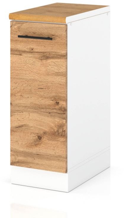 Szafka Kuchenna Stojąca Z Blatem Modułowa 30cm Spremium Dąb Sonoma