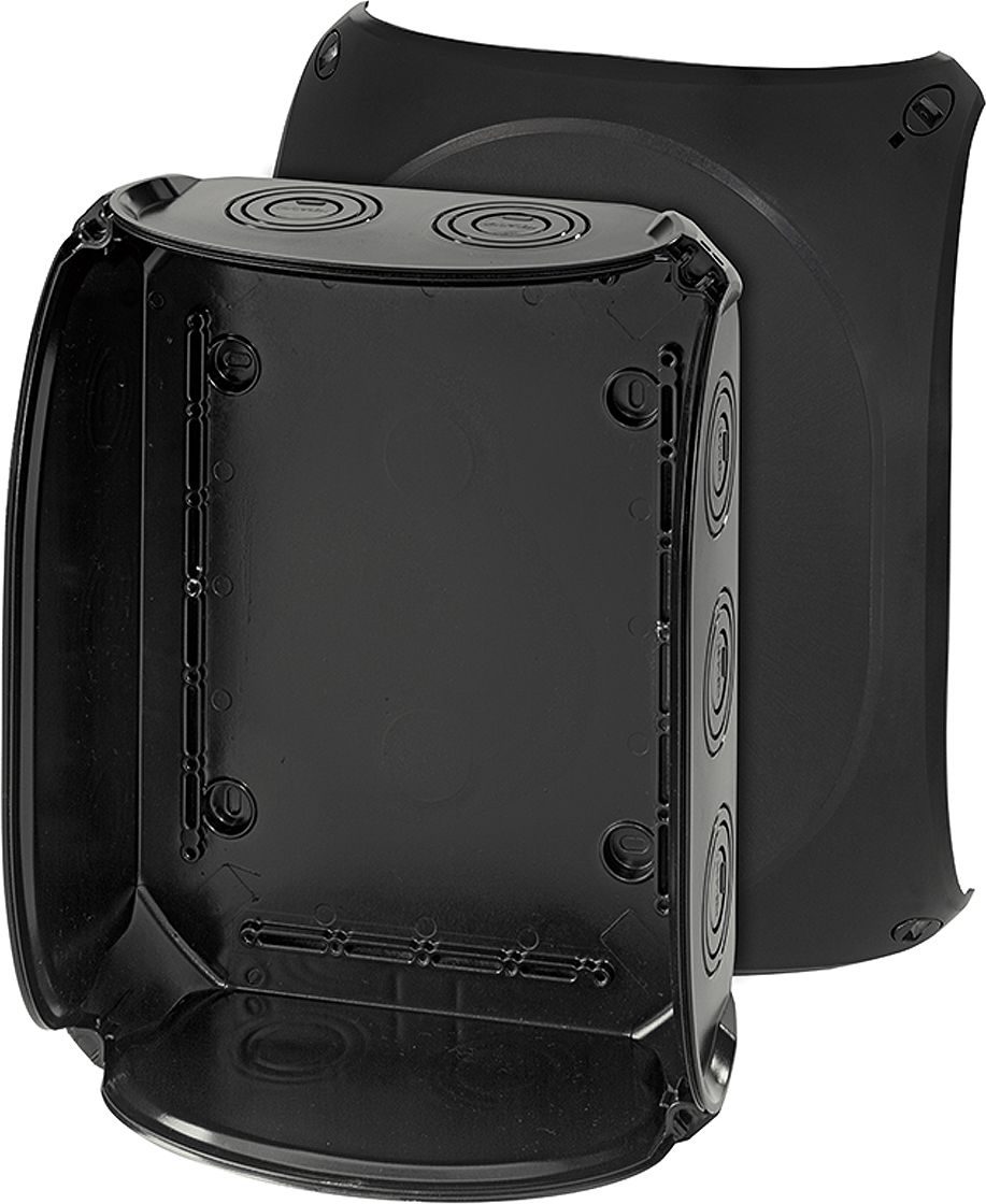 Hensel Puszka n/t odgałęźna 295 x 225 x 122mm IP66/67 czarna KF 3500 C (62000094)
