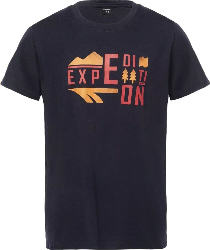 Dziecięca koszulka z krótkim rękawem Hi-tec Nelo Jrb rozmiar 152 cm