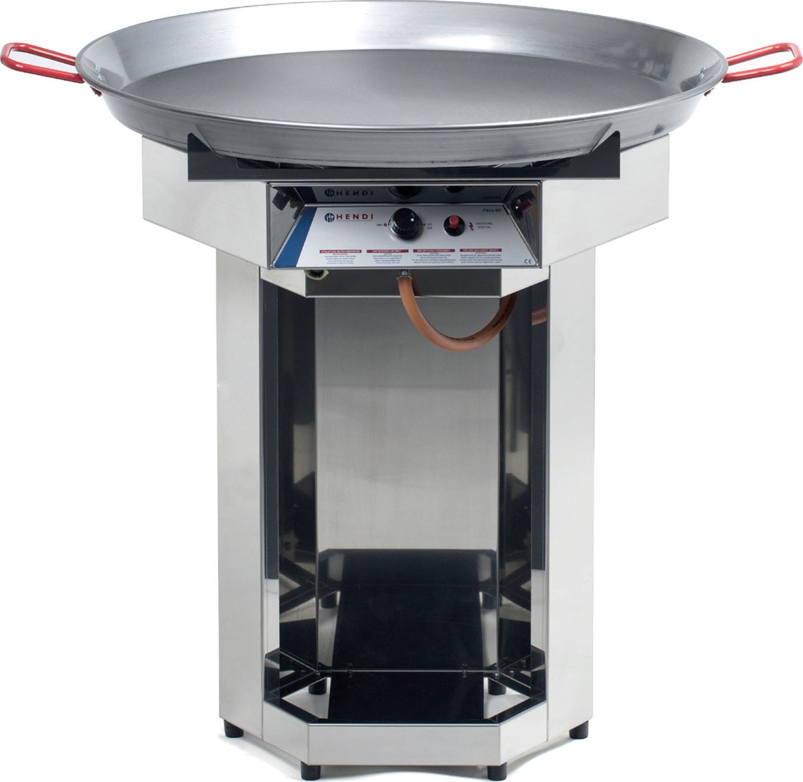 Hendi Fiesta 800 Grill ogrodowy gazowy 7 kW 80 cm x 80 cm