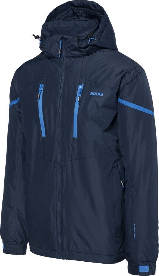 Męska kurtka zimowa narciarska ocieplana Brugi 4ARR rozmiar L