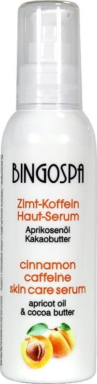 BingoSpa Cynamonowo-kofeinowe serum z olejem morelowym i masłem kakaowym 135g