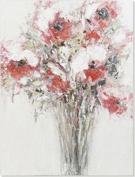 Dekodonia Obraz Dekodonia Ręcznie malowany Kvety (90 x 3 x 120 cm)