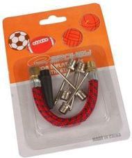 Spokey Zestaw 5 igieł+wężyk (81772)