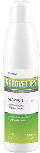 EUROWET Sebovet-Dry - szampon przeciwłupieżowy 200ml