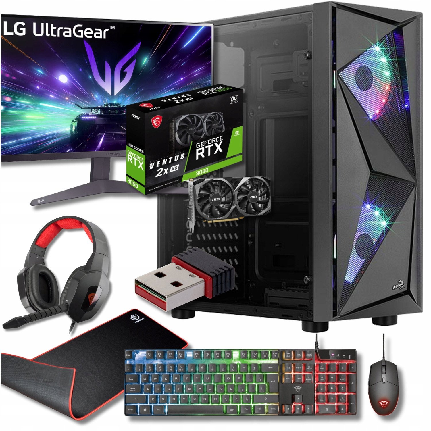 Komputer BSG Venom V8 AMD Ryzen 5 16GB DDR4 512GB SSD Windows 11