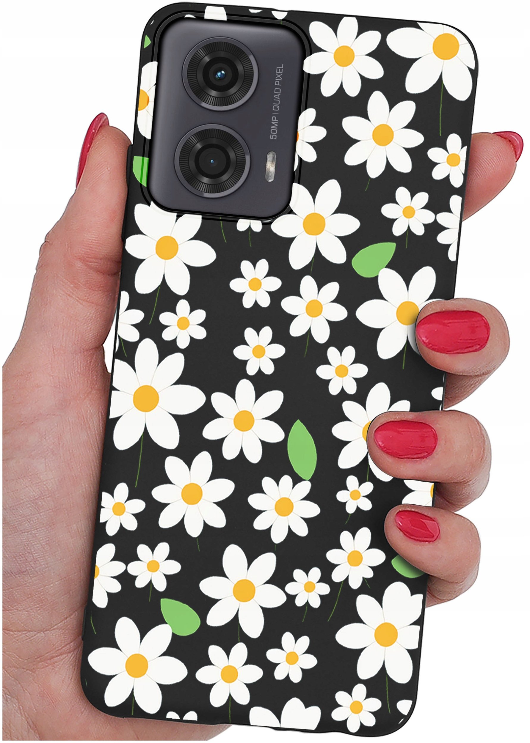 Etui do Motorola Moto G24 |G24 POWER |G04 |E14 WZORY |SILIKONOWE MATT SZKŁO