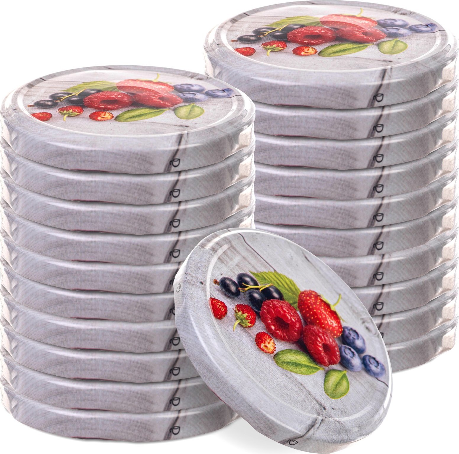 KADAX Zakrętki Do Słoików Wieczka Fi82 Nakrętki Na Słoiki Zakrętka Przetwory 20x