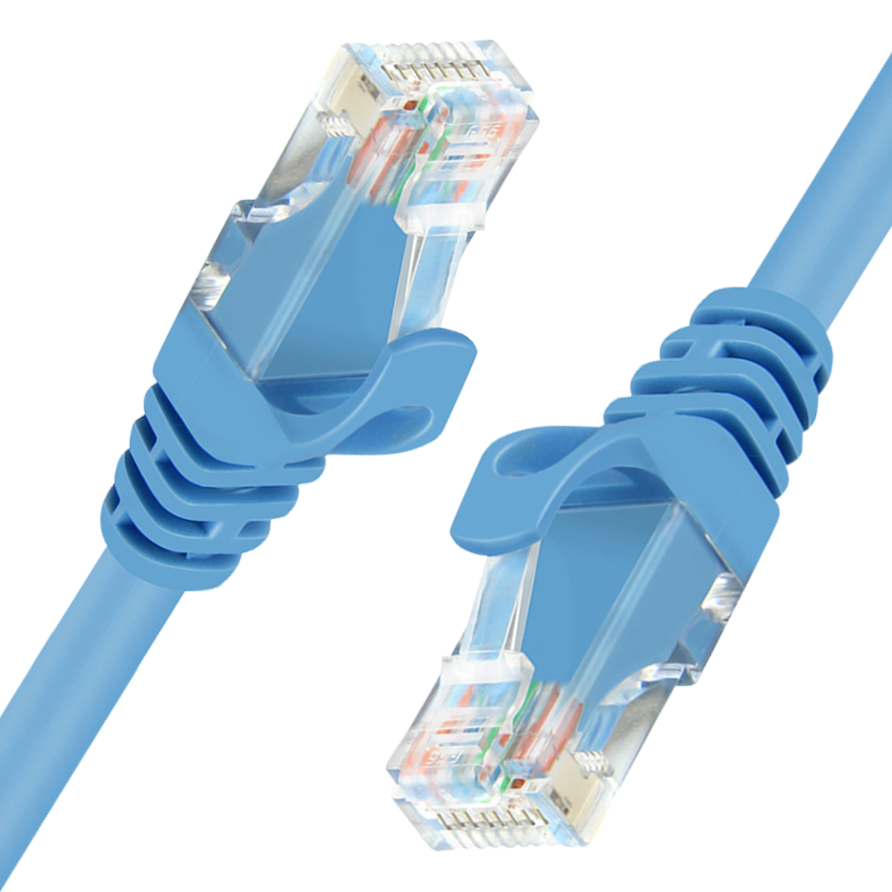 Unitek Patchcord UTP, CAT.6, 10m, niebieski (Y-C813ABL)