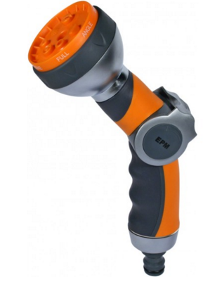 EPM Zraszacz pistoletowy 7-funkcyjny SOFT SILVER - E-200-0241