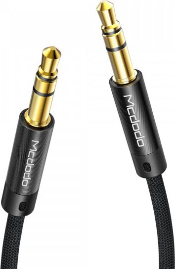 Kabel Mcdodo Jack 3.5mm - Jack 3.5mm 1.2m czarny (74216)