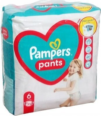 Pampers Pieluchomajtki Pants 6, 14-19 kg, 25 szt.