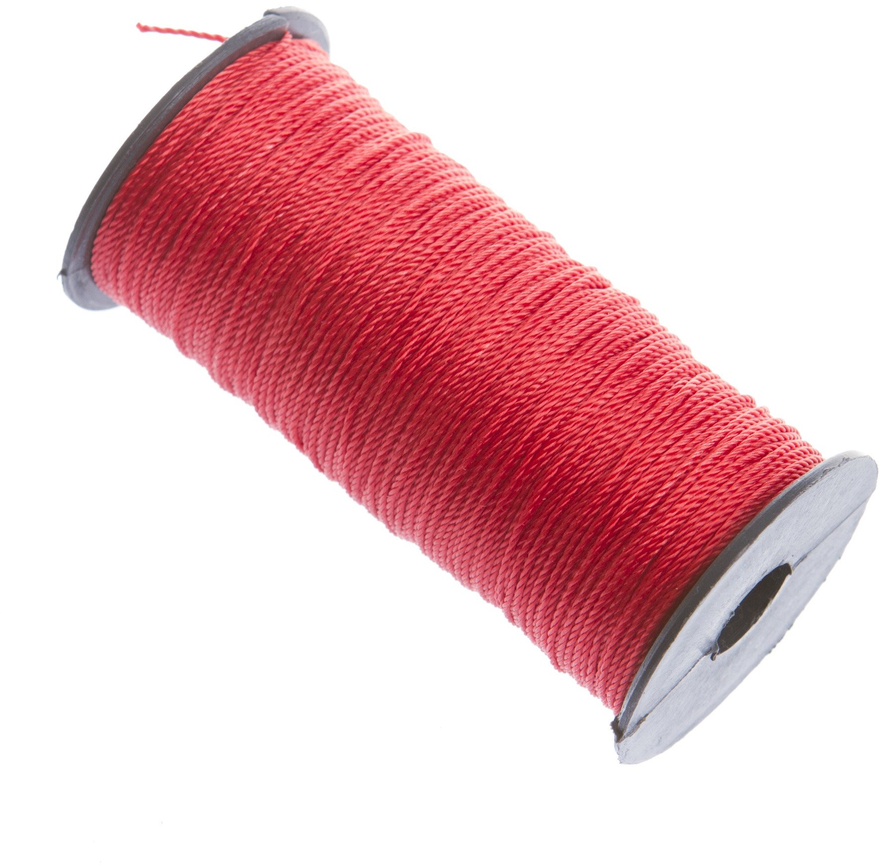 ROPE 100 M POLYAMIDE TWINED RED 1MM/100M