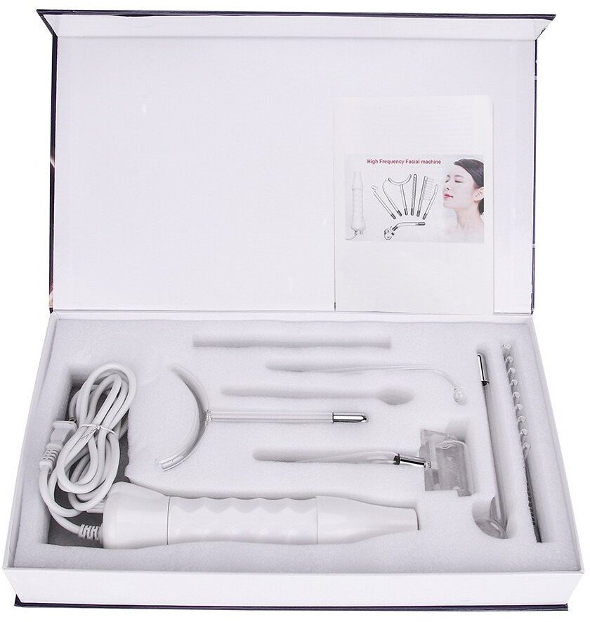 Darsonval Derma Wand Darsonwal Najmocniejszy 7 Pelot Twarz Włosy Trądzik