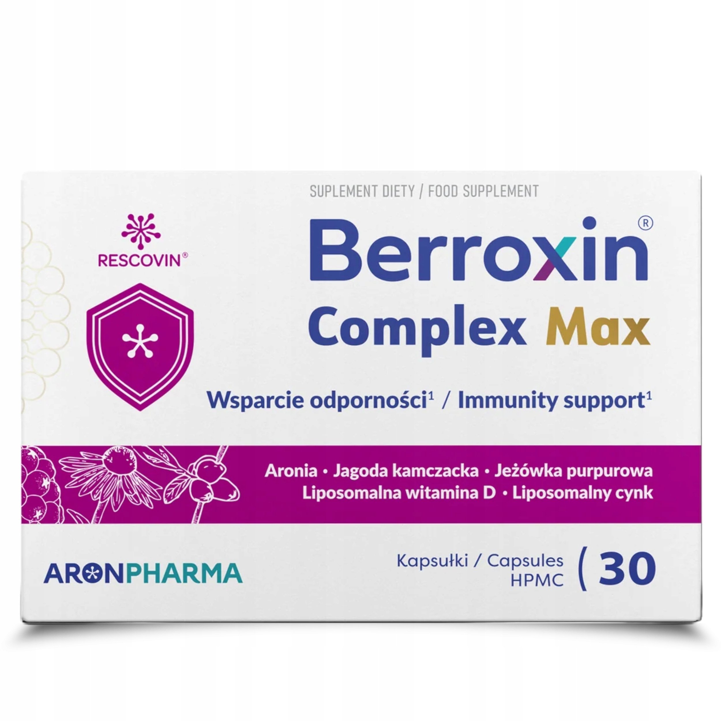 AronPharma_Berroxin Complex Max suplement diety 30 kapsułek