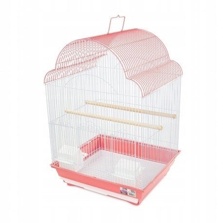 Klatka dla ptak�w, ciemnor�owa, wym. 40.6 x 36 x 58cm