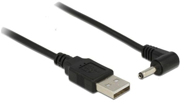 Kabel USB Delock USB-A - 1.5 m Czarny (83577)