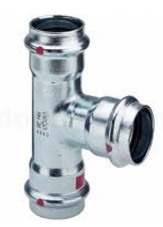 Viega Trójnik z SC-CONTUR PRESTABO 28x15x28mm - 558710