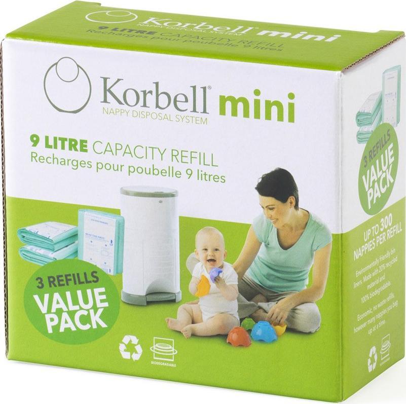 Korbell Korbell 9L-wkład worek/Refill 3-pack