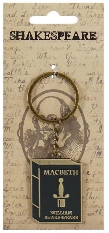 Breloczek LeanToys Szekspir Brelok metalowy Makbet