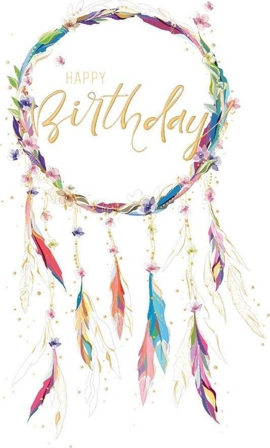 Turnowsky Karnet B6 + koperta MO8267X1 Urodziny Łapacz snów