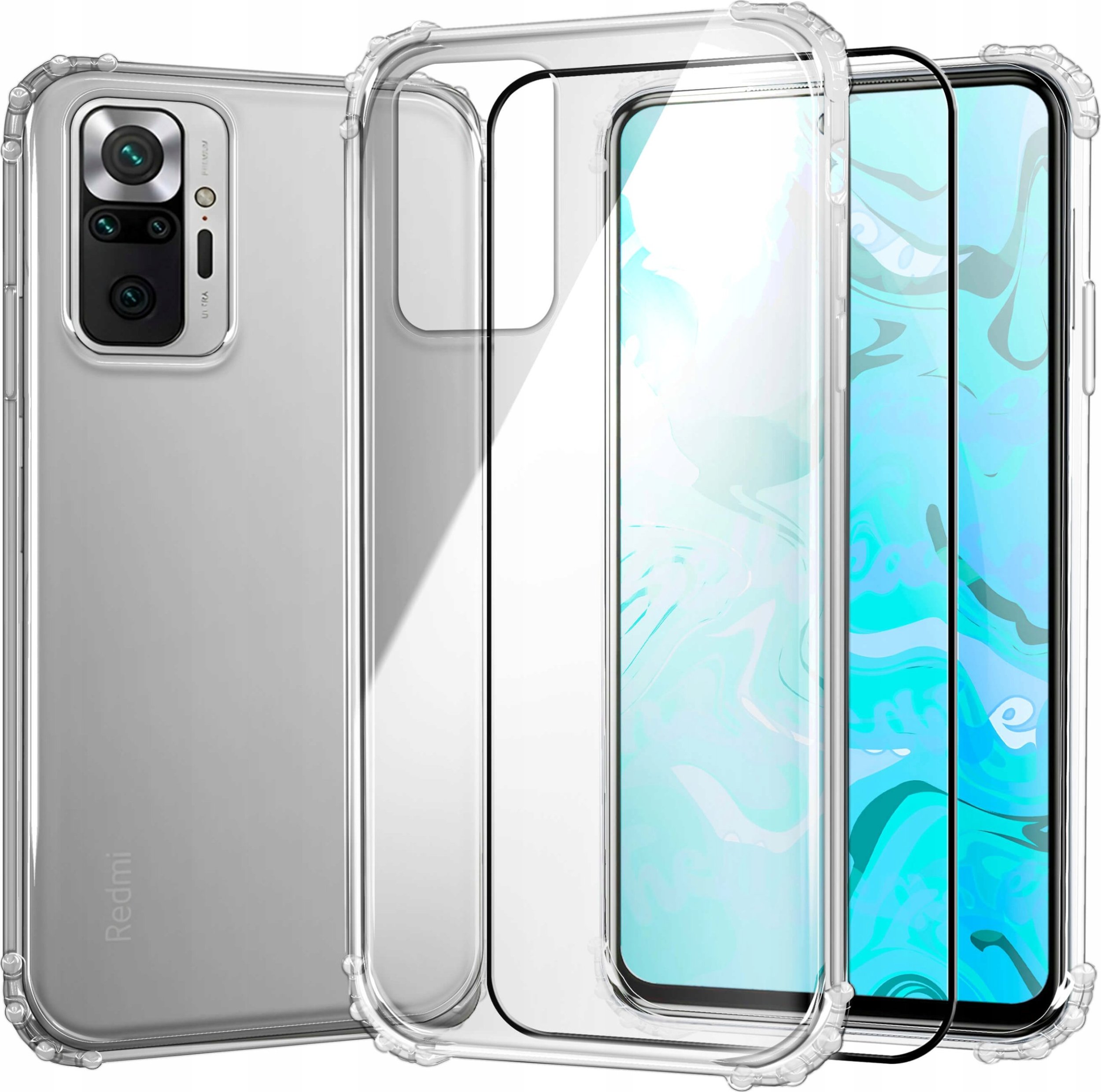 Hello Case ETUI PANCERNE DO XIAOMI REDMI NOTE 10 PRO / 10 PRO MAX | CASE SLIM SZKŁO