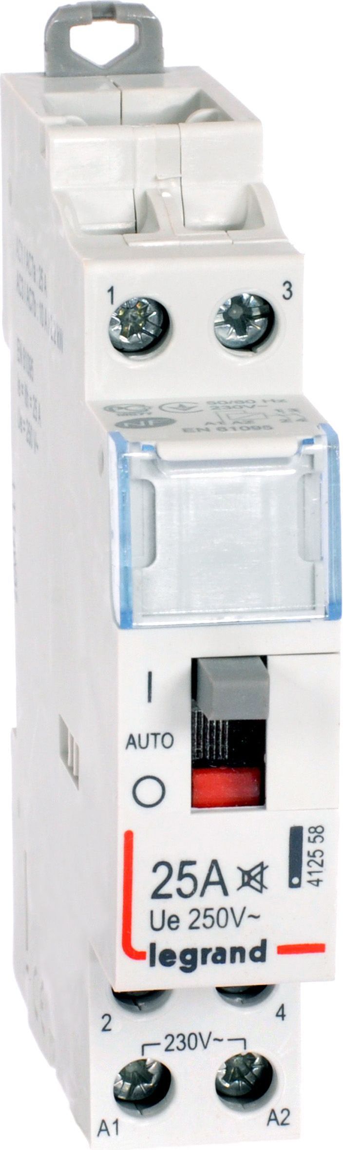 Legrand Stycznik modułowy SM425S 25A 230V 2NO cichy (412558)