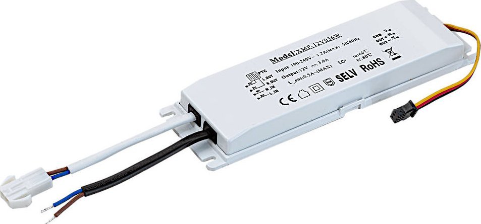 XMP-12V036W - Zasilacz LED 36W IP20