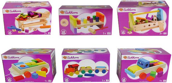 Eichhorn EICHHORN Zestaw konstrukcyjny 6 wzorów - 100001850