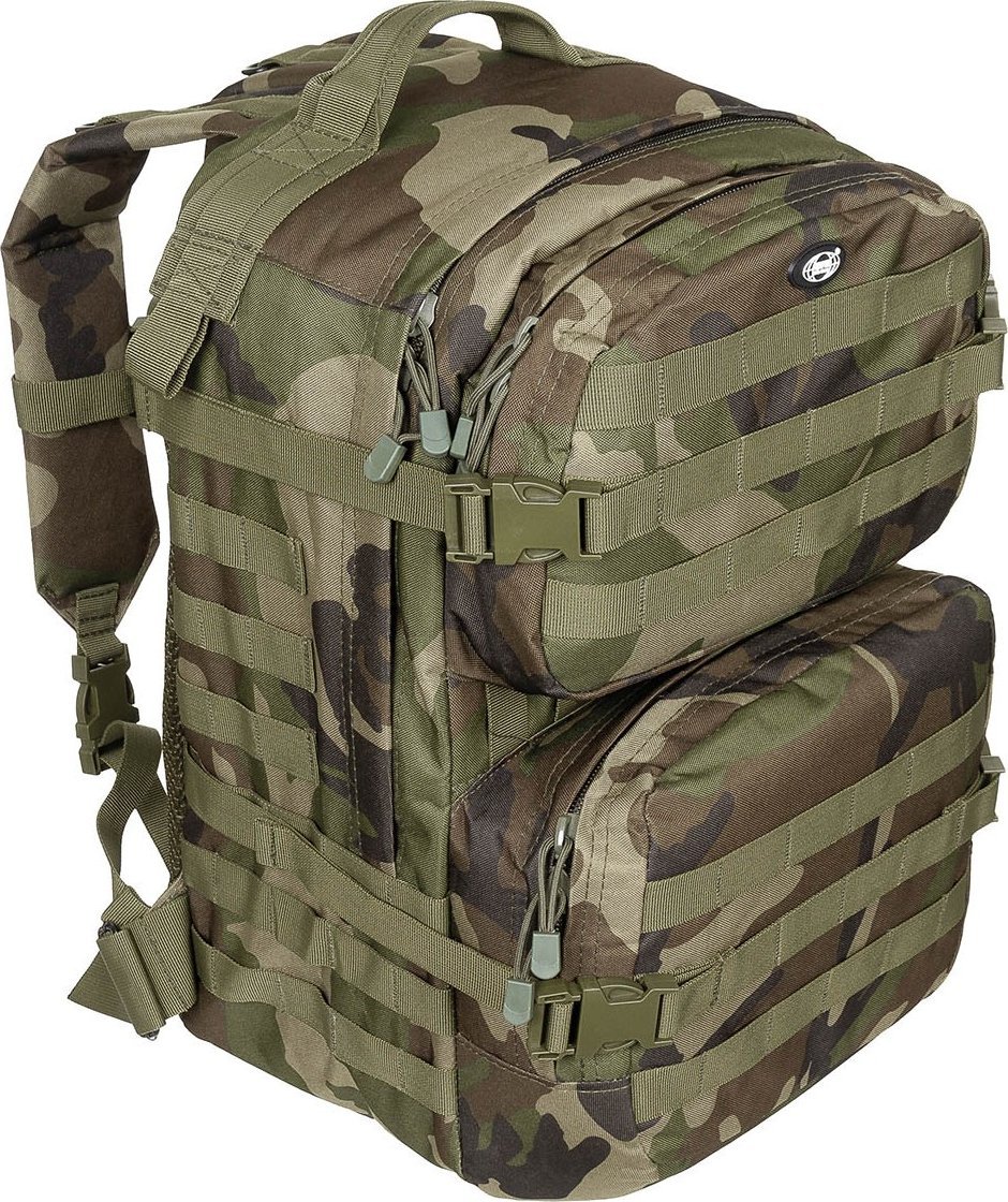 Plecak turystyczny MFH Plecak US Assault II woodland